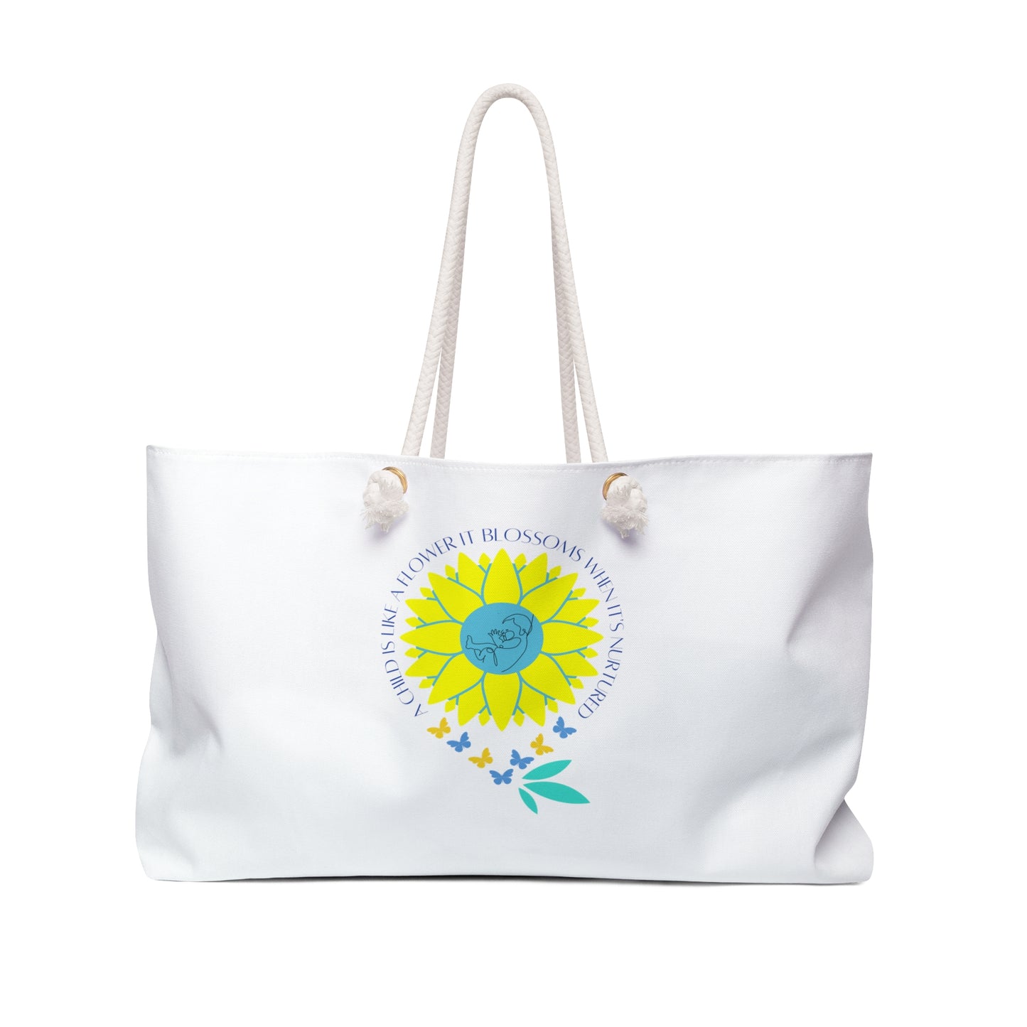 A Child Is Like A Flower Tote