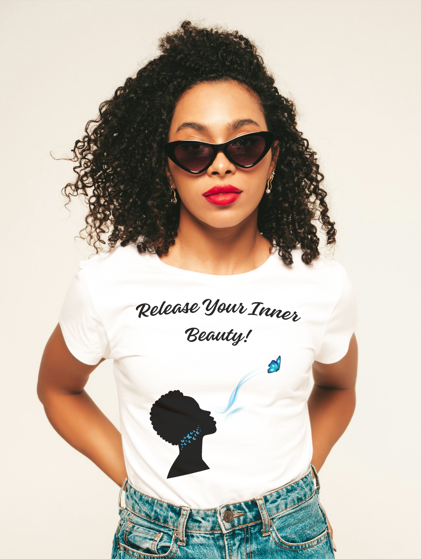 Release Your Inner Beauty graphic t-shirt